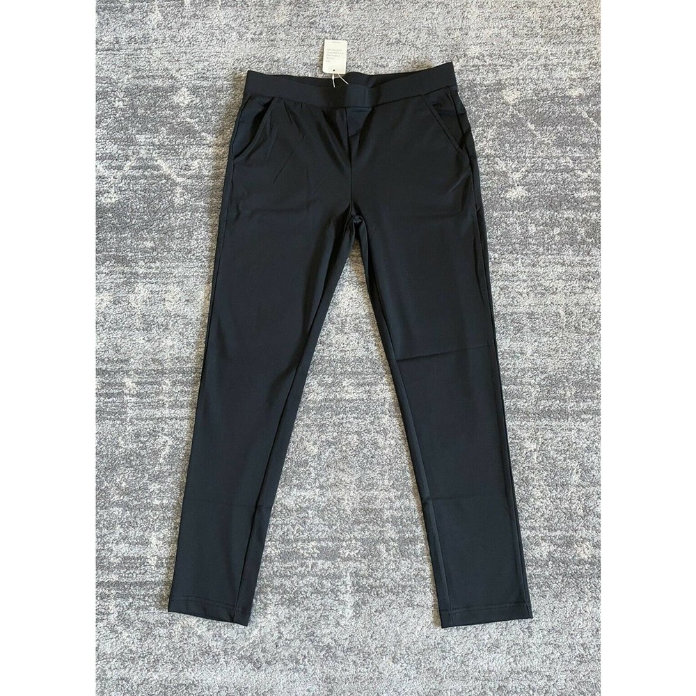 Bamans Womens XXL Pants Black Stretch Skinny Fitted NWT O7